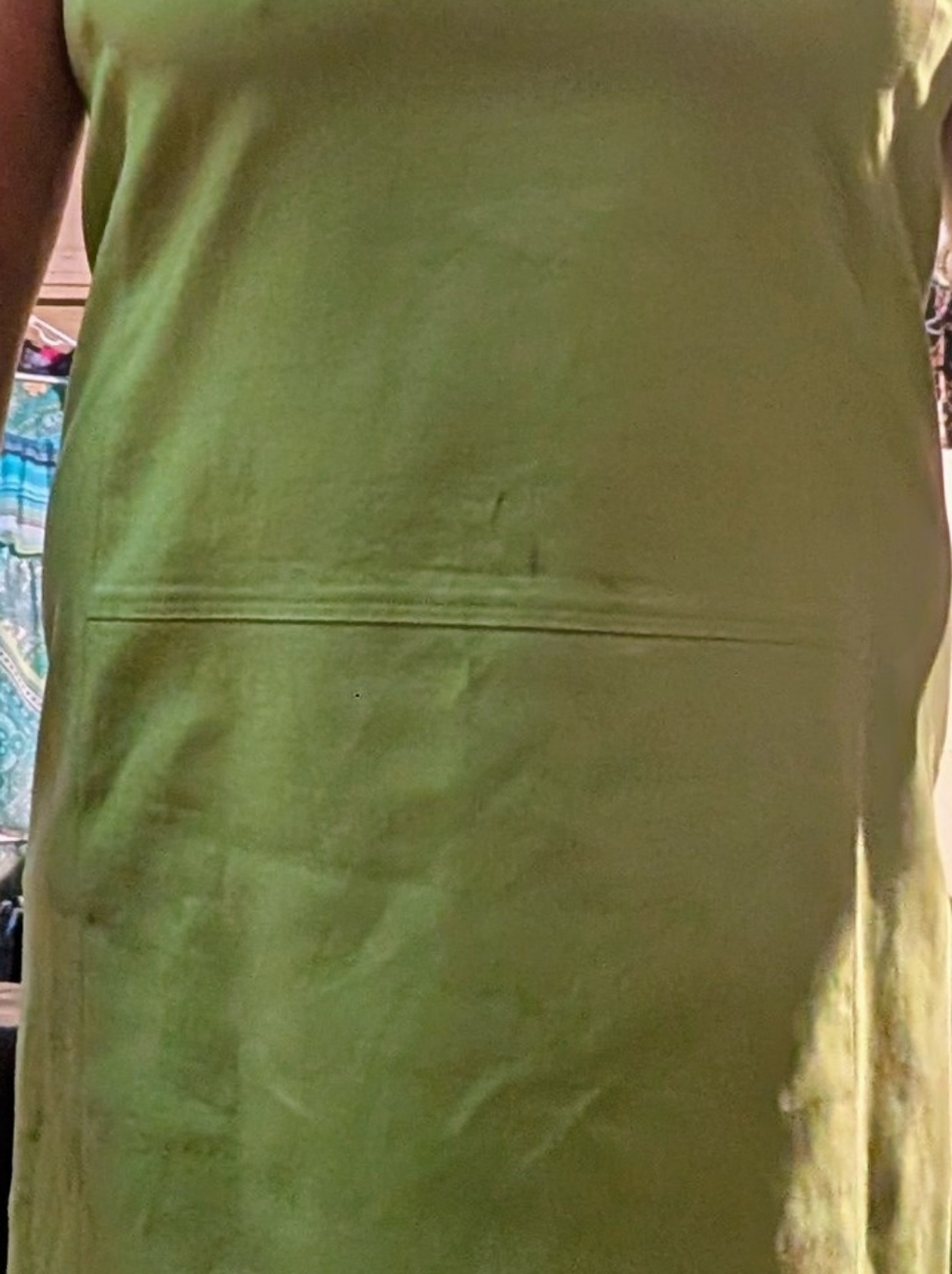 Ralph Lauren Olive Green Midi Dress